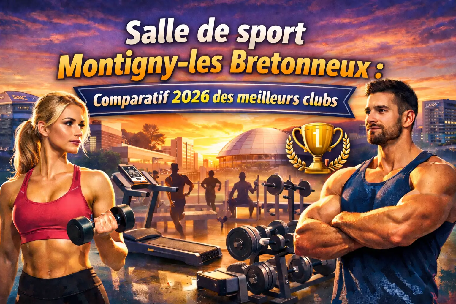 Salle de sport à Montigny-le-Bretonneux : comparatif complet 2026